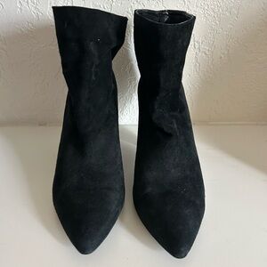 Treasure & Bond Black Suede Ankle Boots